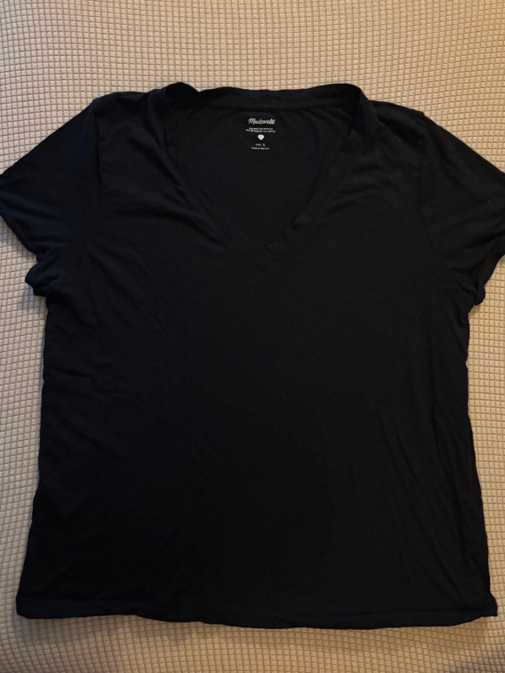 Madewell Whisper V-Neck tee